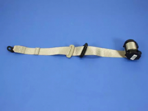Seat belt rear left Chrysler 200 11-14 beige