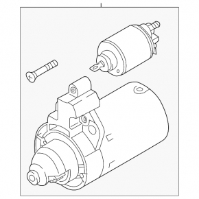 Starter VW Atlas 18-24 2.0T, 1.5 Kw, Denso