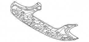 Front bumper guard for Hyundai Elantra 21-23
