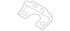 Volvo XC60 22-26 B5, B6 Upper Catalytic Converter Bracket