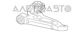 Lower control arm front right Jeep Cherokee KL 14-18 OEM