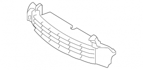 Front Bumper Absorber Toyota Avalon 16-18 Rest