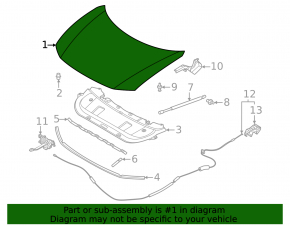 Nissan Murano Z53 2025-26 bare hood