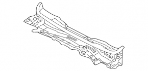 Metal wiper pan Kia Forte 4d 14-18