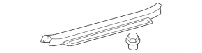 Door sill trim inner front left Lexus IS 06-13 black