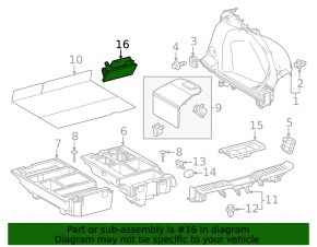 Trunk light rear left Lexus UX200 UX250h 19-