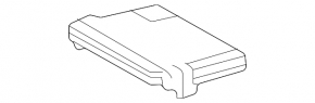 Upper cover of the fuse box under the hood Toyota Sienna 21-25 small