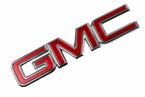 Emblem logo GMC tailgate GMC Terrain 18-21 red