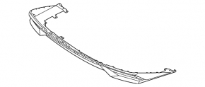 Rear Bumper Lip Hyundai Elantra 21-23 SE, SEL