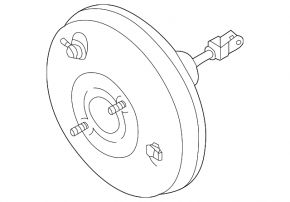 Infiniti QX50 19-20 vacuum booster with sensor