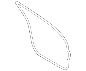 Lincoln MKZ 13-20 front right door seal