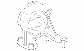 Rear engine mount for Lexus NX300h 15-21