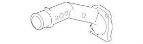 Right metal water supply hose for Lexus ES350 07-12
