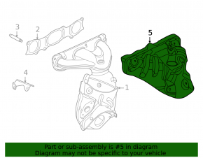 Nissan Sentra 20-24 Manifold Guard