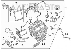 Dry heater Mitsubishi Outlander 22-26