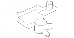 Negative terminal of battery Subaru Outback 15-19