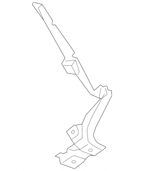 Hood hinge left Volvo XC40 19-25