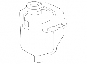 Expansion tank heater Chevrolet Bolt 17- without cover