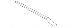 Left windshield wiper arm for Audi Q7 20-24 with nozzle