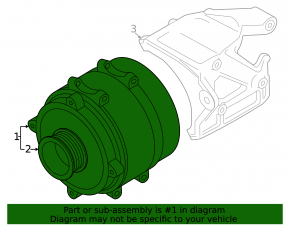 Generator Audi Q8 19-26 3.0T MHEV