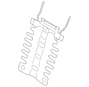 Driver's seat lumbar support with motor for Subaru Forester 25-26