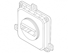 Left LED ignition unit for Volkswagen ID.4 21-25 under Matrix Beam