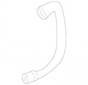 Coolant pipe W167 GLE 350 20-23
