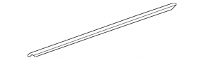 Molding door-glass central rear left Mercedes E-class W212 10-13