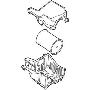 Air filter housing Ford Focus mk3 15-18 rest 1.0T