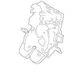 Land Rover Discovery 17-25 tailgate lock