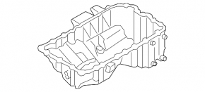 Oil pan BMW X3 F25 11-17 2.0 AWD