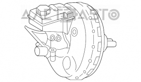 Mercedes X164 GL W164 ML W251 R Vacuum Booster