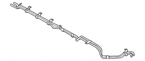 Long converter cooling pipe for Nissan Leaf 11-12