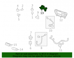 IDS Button Acura MDX 14-15