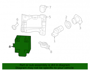 Blind Spot Sensor (BSM) right Audi A5 F5 18-20
