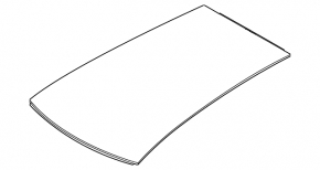 Metal roof VW Tiguan 09-18 without sunroof