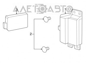 Blind Spot Sensor Left Chrysler 300 11-14