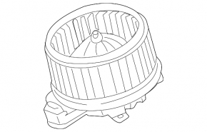 Heater fan motor Lexus CT200h 11-14