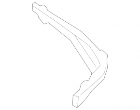 Lower right rear bumper bracket for Mercedes A-class V177 19-22