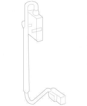 Coolant temperature sensor Mercedes C-class W205 300/350e/350h 15-18 on the radiator