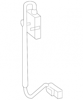 Coolant temperature sensor Mercedes C-class W205 300/350e/350h 15-18 on the radiator
