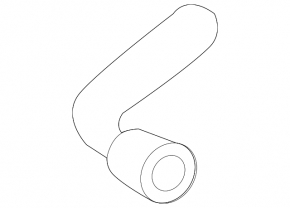 Lower cooling pipe Ford Escape MK3 17-19 1.5T