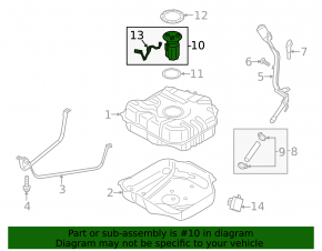 Fuel pump petrol pump Ford C-max MK2 13-18