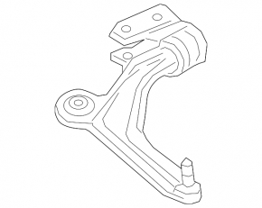 Lincoln Continental 17-20 lower front right control arm