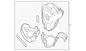 Additional fuel tank for BMW X5 F15 14-18, active 3.0D