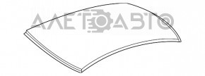 Metal roof Mercedes W211 under the hatch