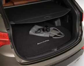 Black trunk cover for Hyundai Santa FE Sport 2013-2014