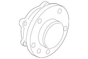 Front left wheel hub BMW 335i e92 07-13
