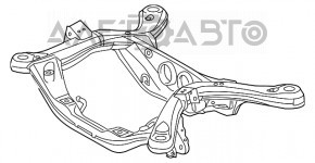 Rear subframe Lexus RX450h 16-22 AWD