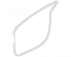 Door seal front left Mitsubishi Outlander 16-21 rest